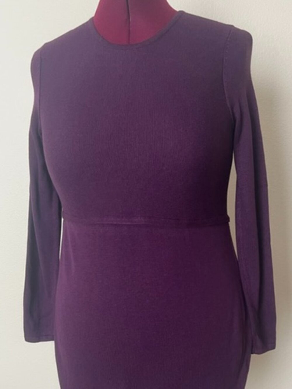 J.Jill Women's Purple Wool Blend Tunic Top Sweater Size XS NEW